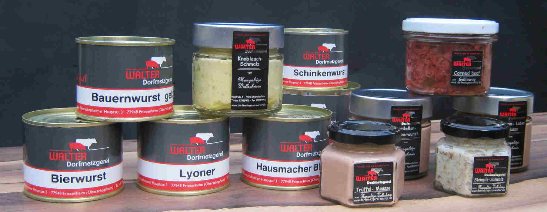 Dosen, Gläser Dosen, Gläser