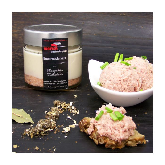 Bauernschmauß vom Mangalitza Wollschwein