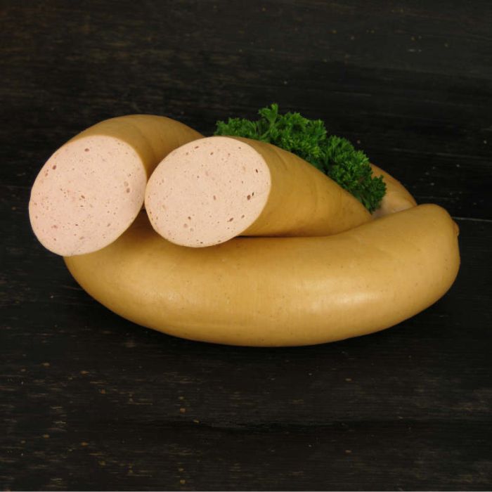 Aromatische Fleischwurst im Rinf