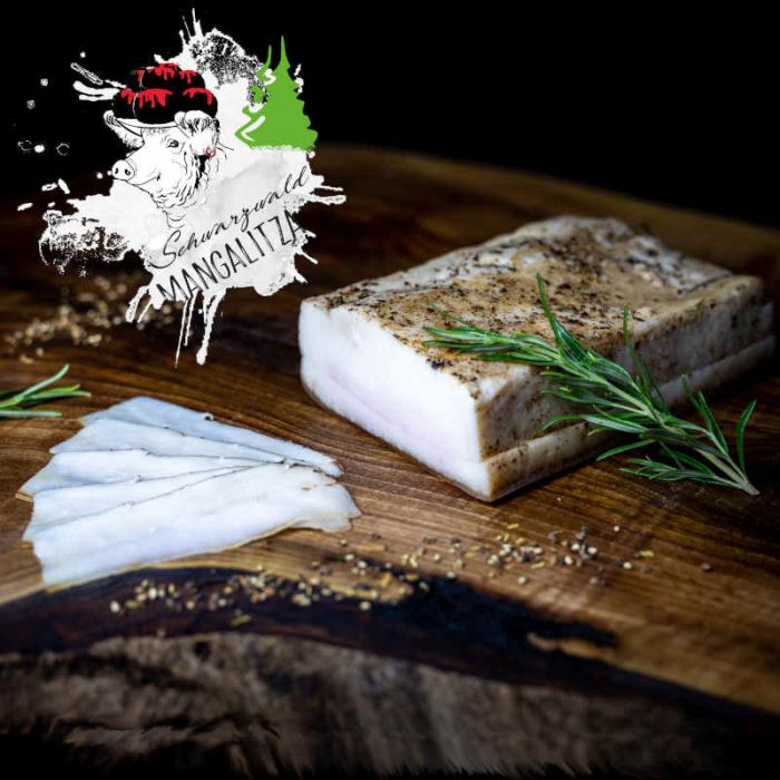 Der Weiße Lardo, Genuß pur.