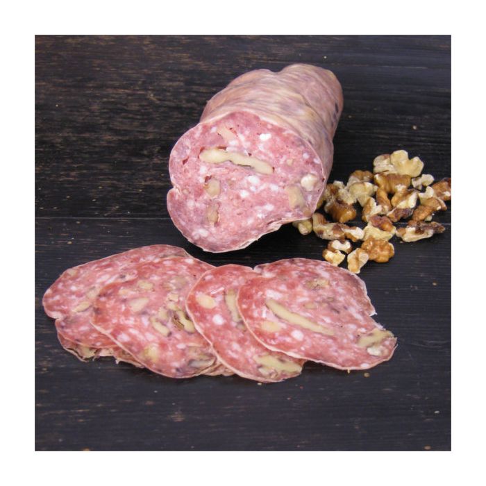Walnuß-Salami