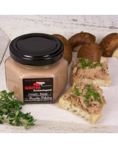 Steinpilz-Mousse vom Managlitza Wollschwein