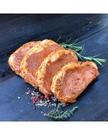 Mangalitza Rückensteaks, mariniert 4 Stk.