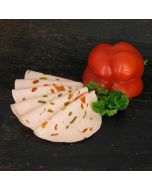 Aromatische Paprikalyoner, geschnitten